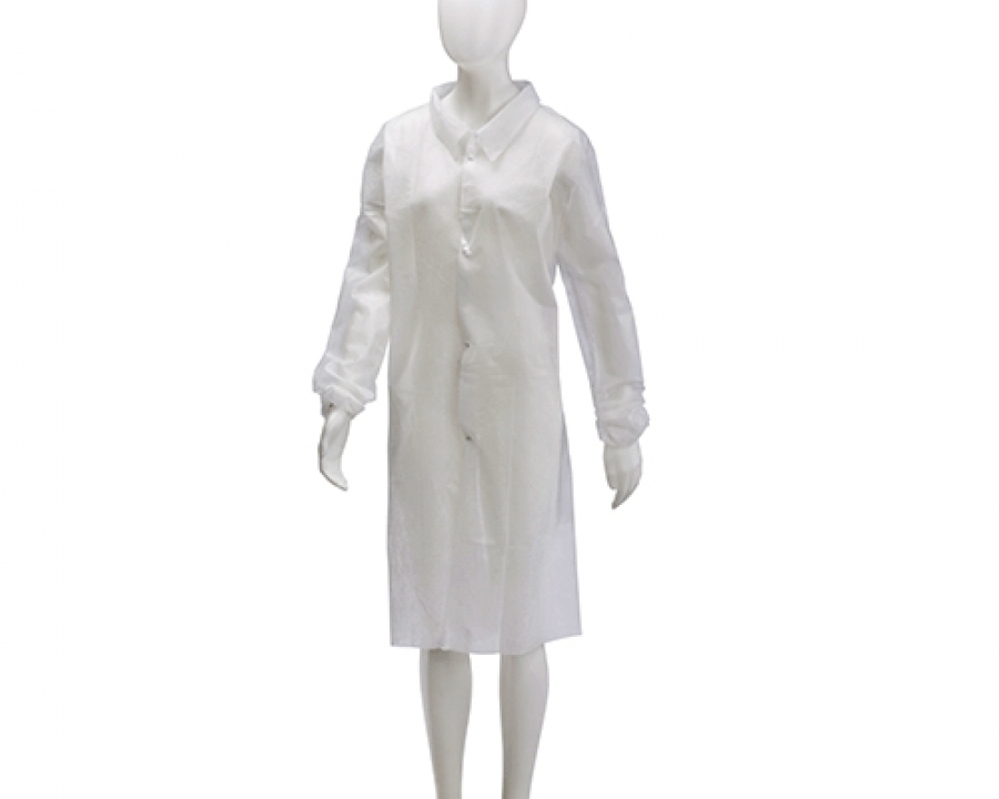 Халат защитный на кнопках