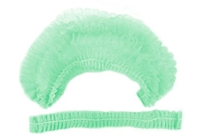 Шапочка "шарлотта" зеленая