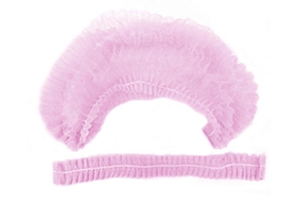 Шапочка "шарлотта" розовая