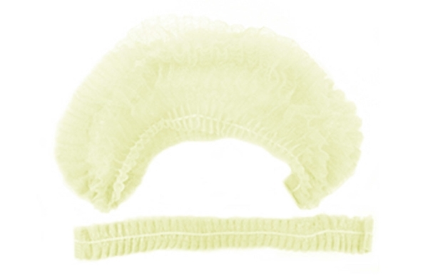 Шапочка "шарлотта" желтая