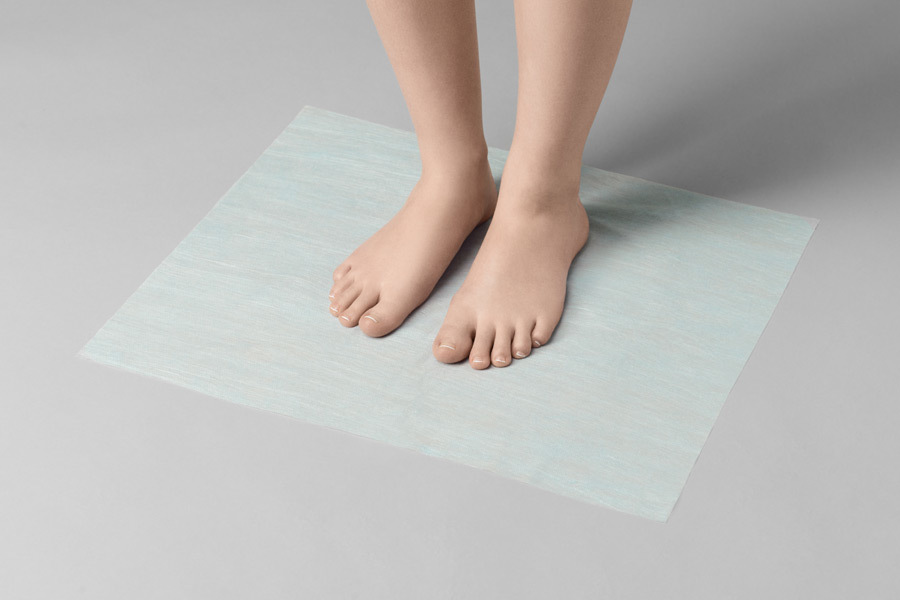 Коврик спанбонд 40х40 белый