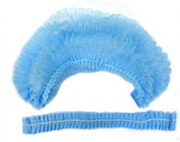 Шапочка "шарлотта" голубая